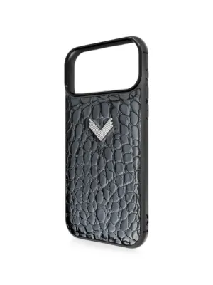 Moncler キルティング レザースマホケース | ブラック | FARFETCH JP