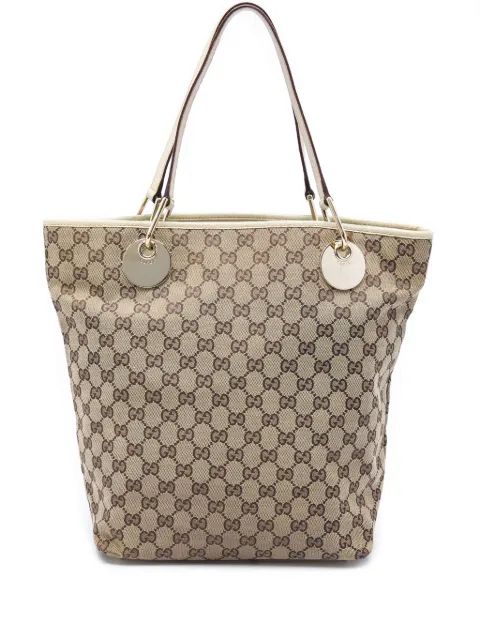 Gucci Pre-Owned 2000-2015 Large GG Canvas Eclipse tote bag