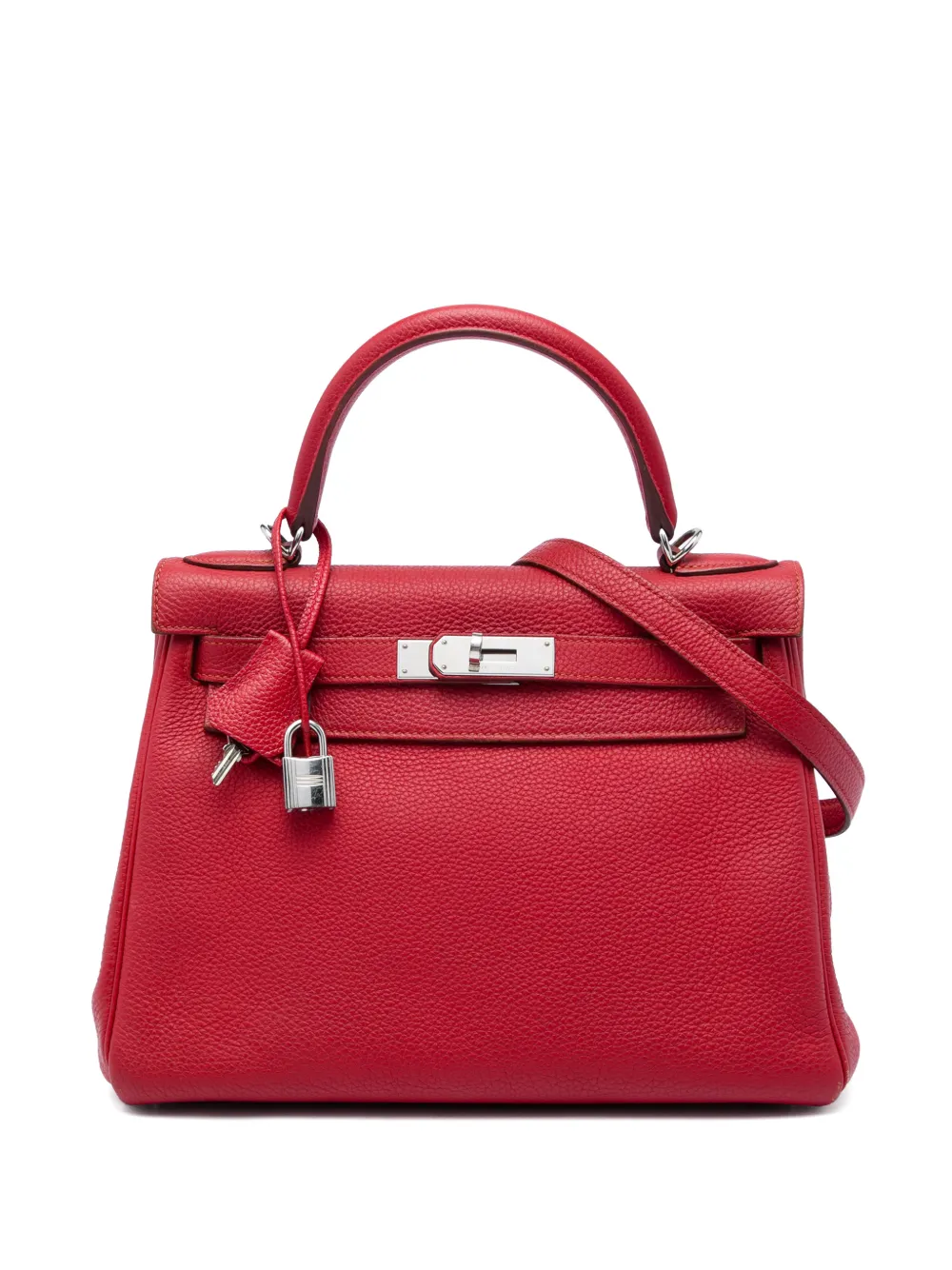 Hermès Pre-Owned 2013 Togo Kelly II Retourne 28 satchel - Rot