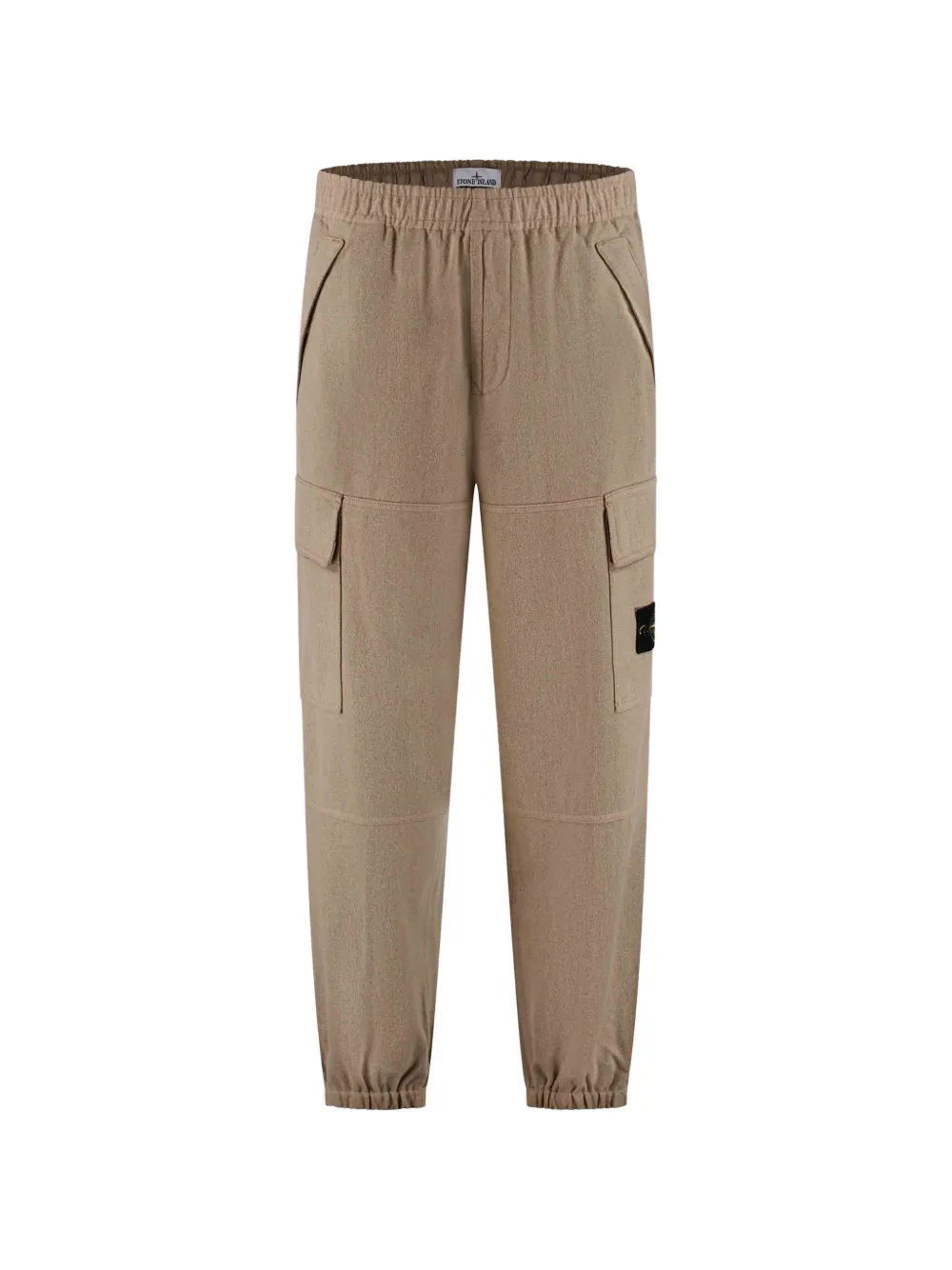 Stone Island 3100050 wool nylon flannel-TC joggers - Toni neutri