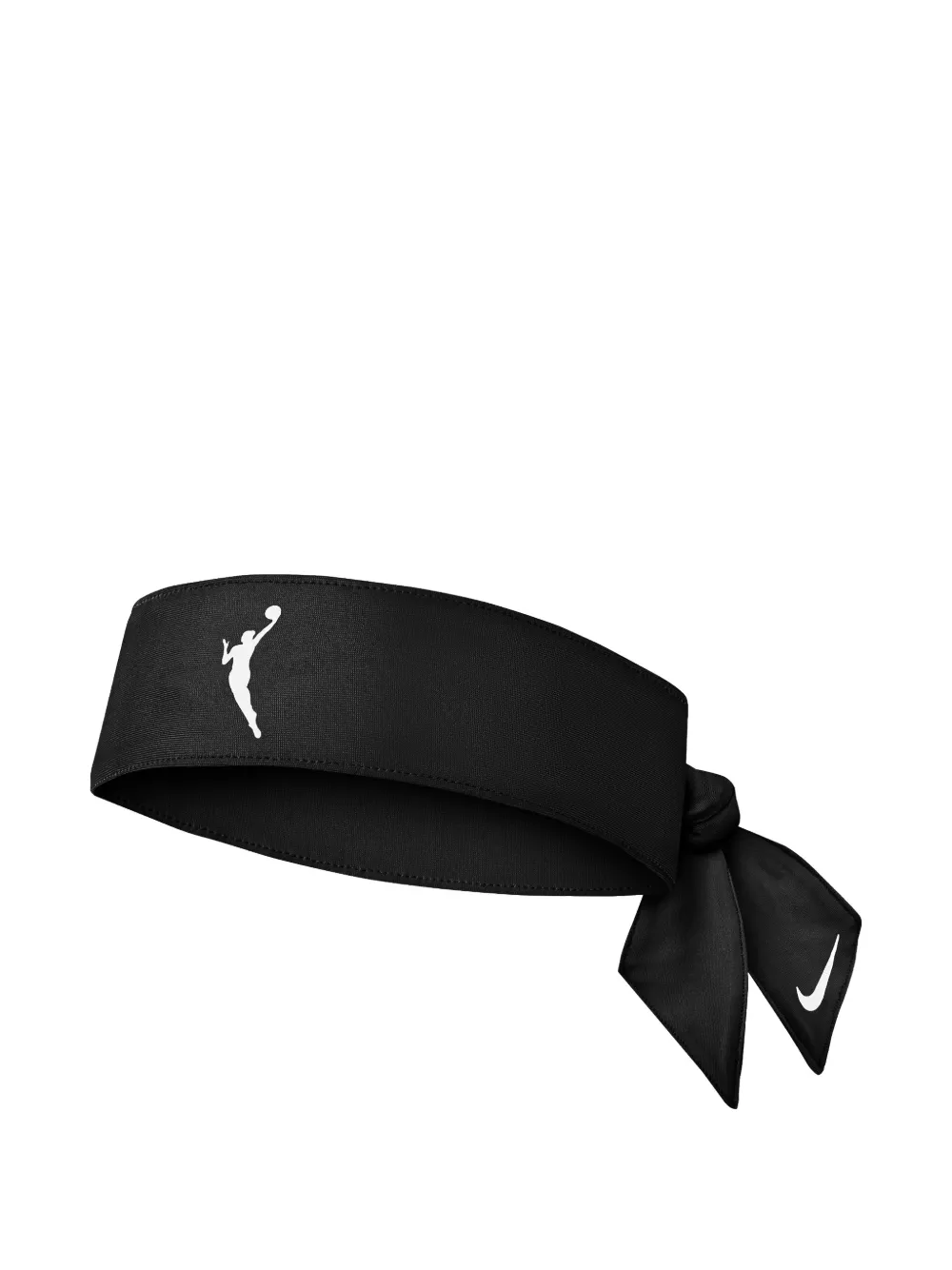 Nike WNBA logo-print head tie - Nero