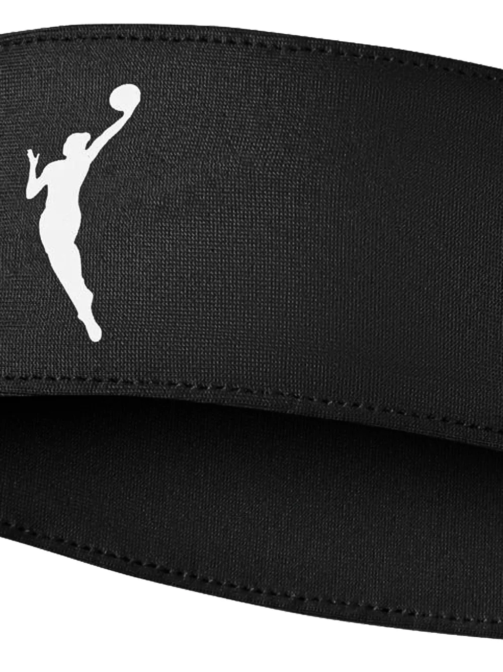 Nike WNBA logo-print head tie Zwart