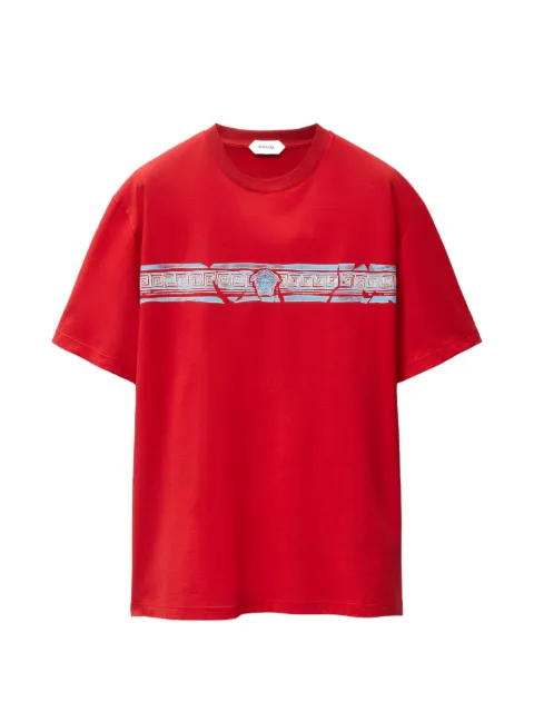 Versace printed cotton-jersey regular T-shirt