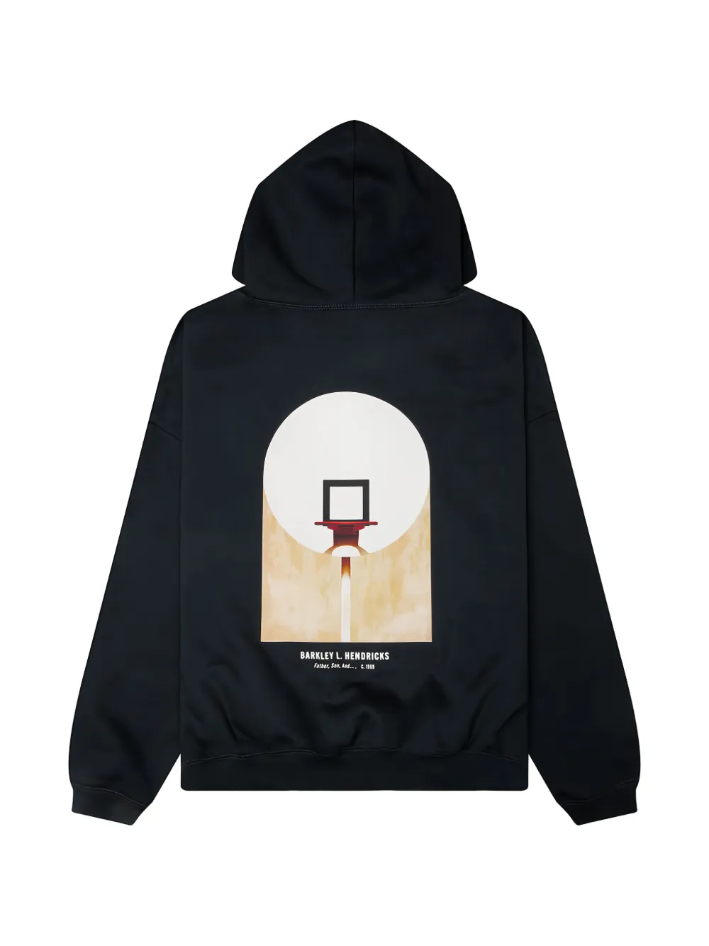 FEAR OF GOD ESSENTIALS NBA x Barkley Hendricks hoodie Zwart