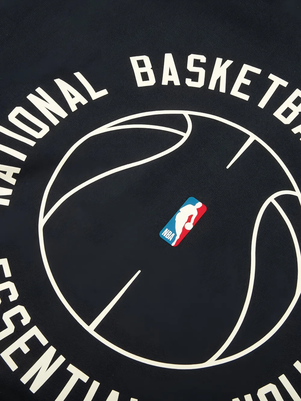 FEAR OF GOD ESSENTIALS NBA x Barkley Hendricks hoodie Zwart