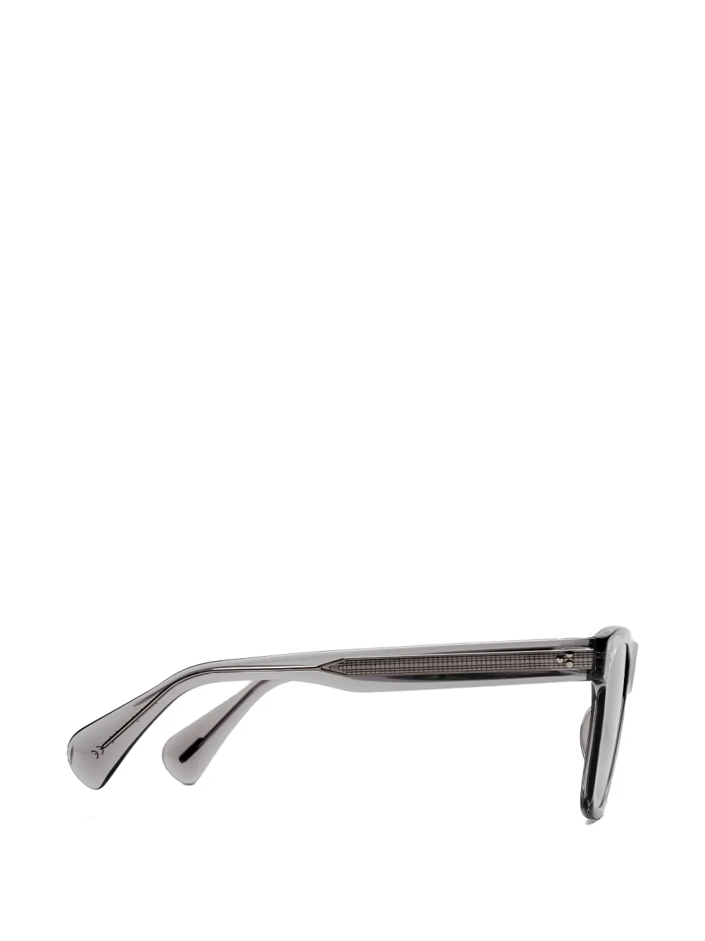 Oliver Peoples Casian zonnebril met vierkant montuur Grijs