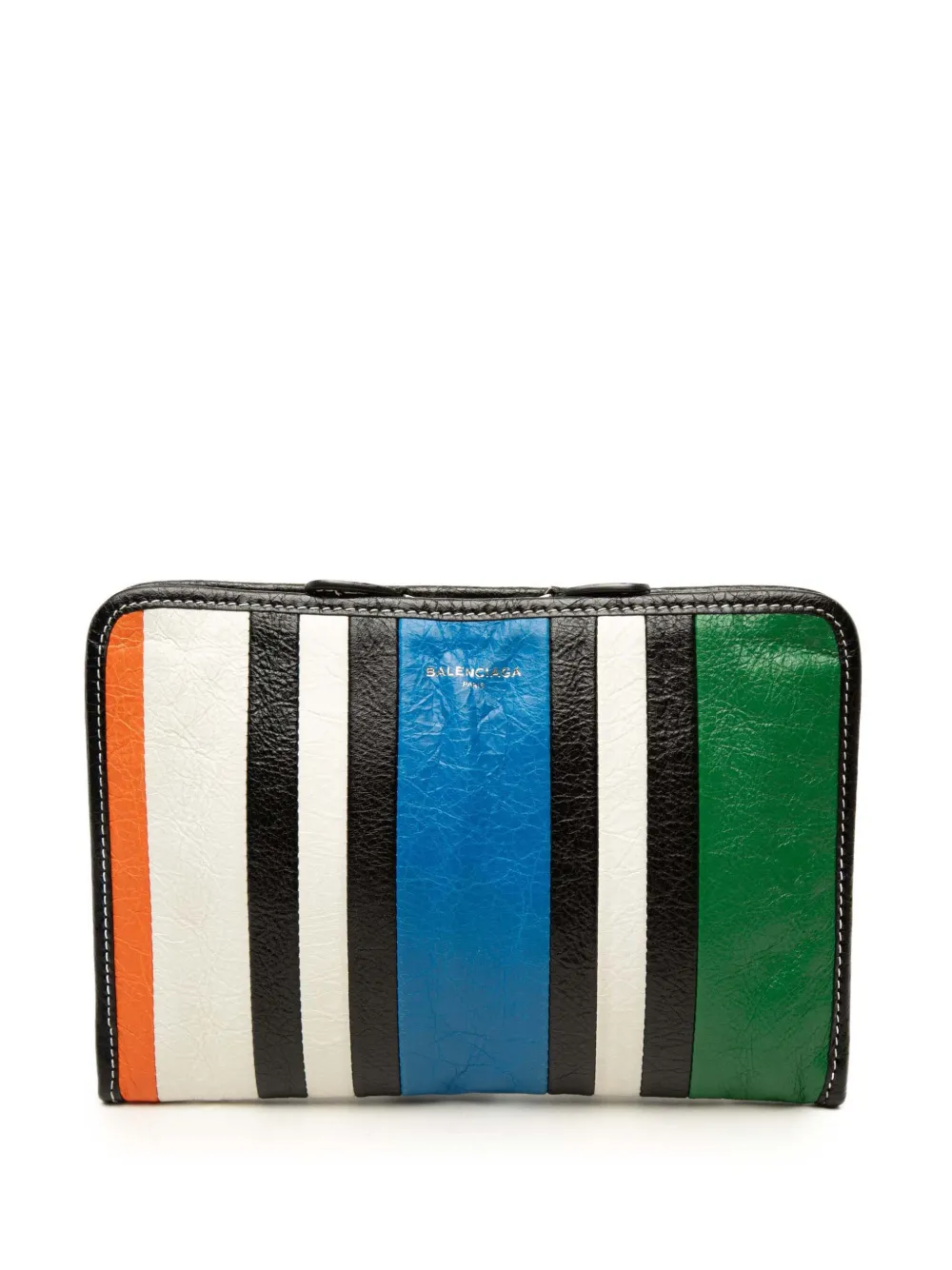 Balenciaga Pre-Owned pochette Lambskin Bazar (2017) - Noir