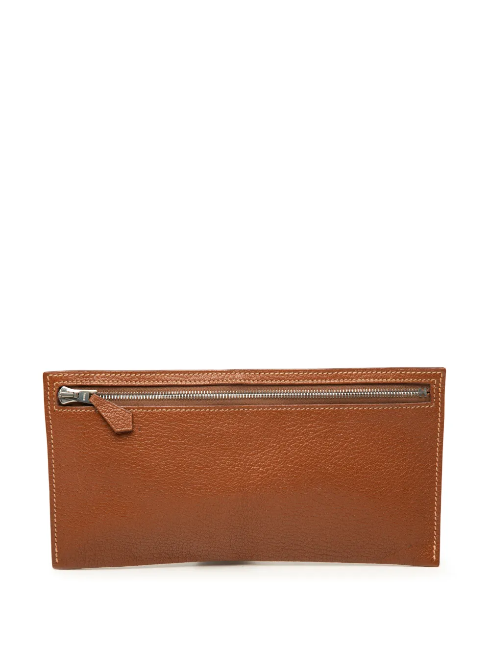 Hermès Pre-Owned 2003 Chevre Mysore Slim pouch - Braun