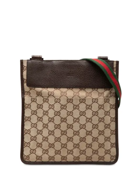 Gucci Pre-Owned 2000-2015 GG Canvas Web crossbody bag