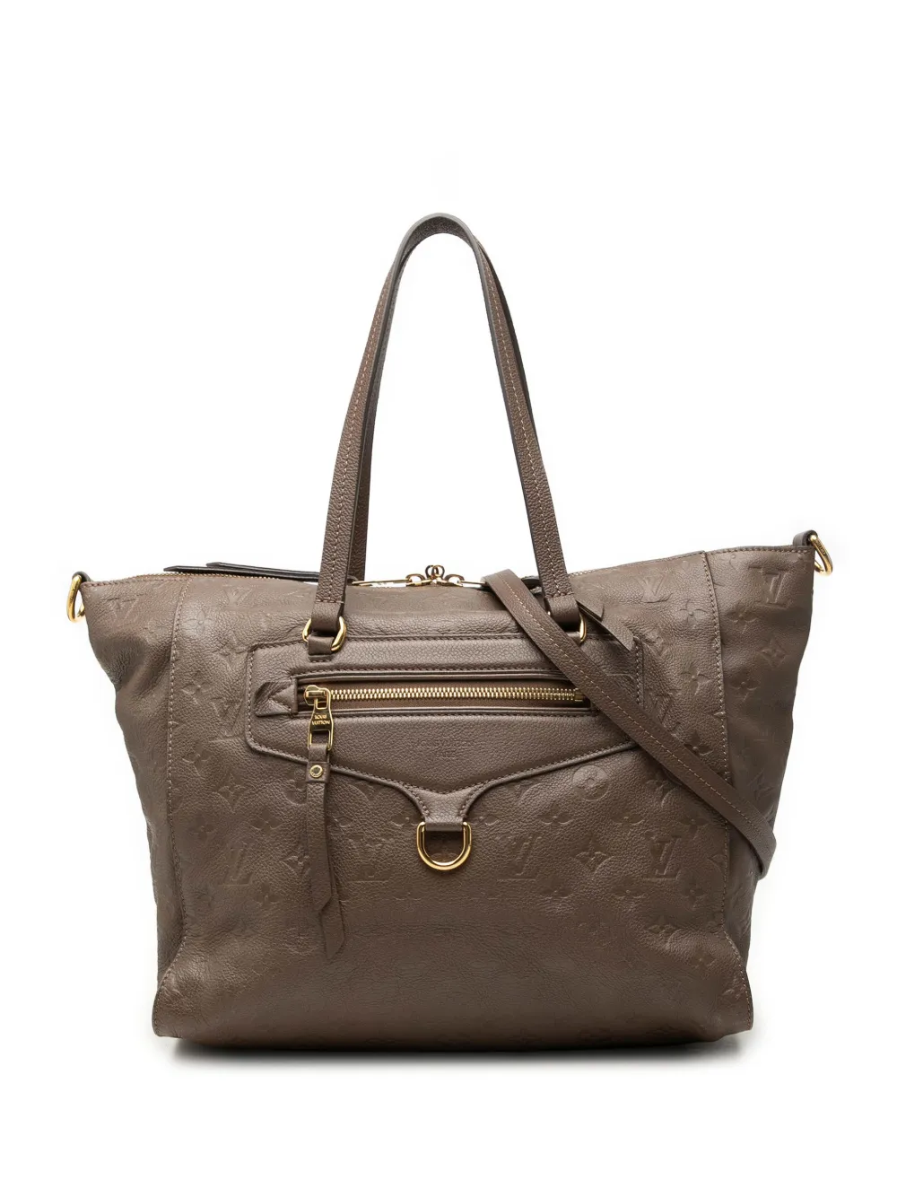 Louis Vuitton Pre-Owned 2011 Monogram Empreinte Lumineuse PM satchel - Braun