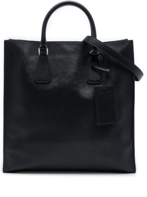 Prada Pre-Owned 2013-2026 Saffiano North South Tote satchel