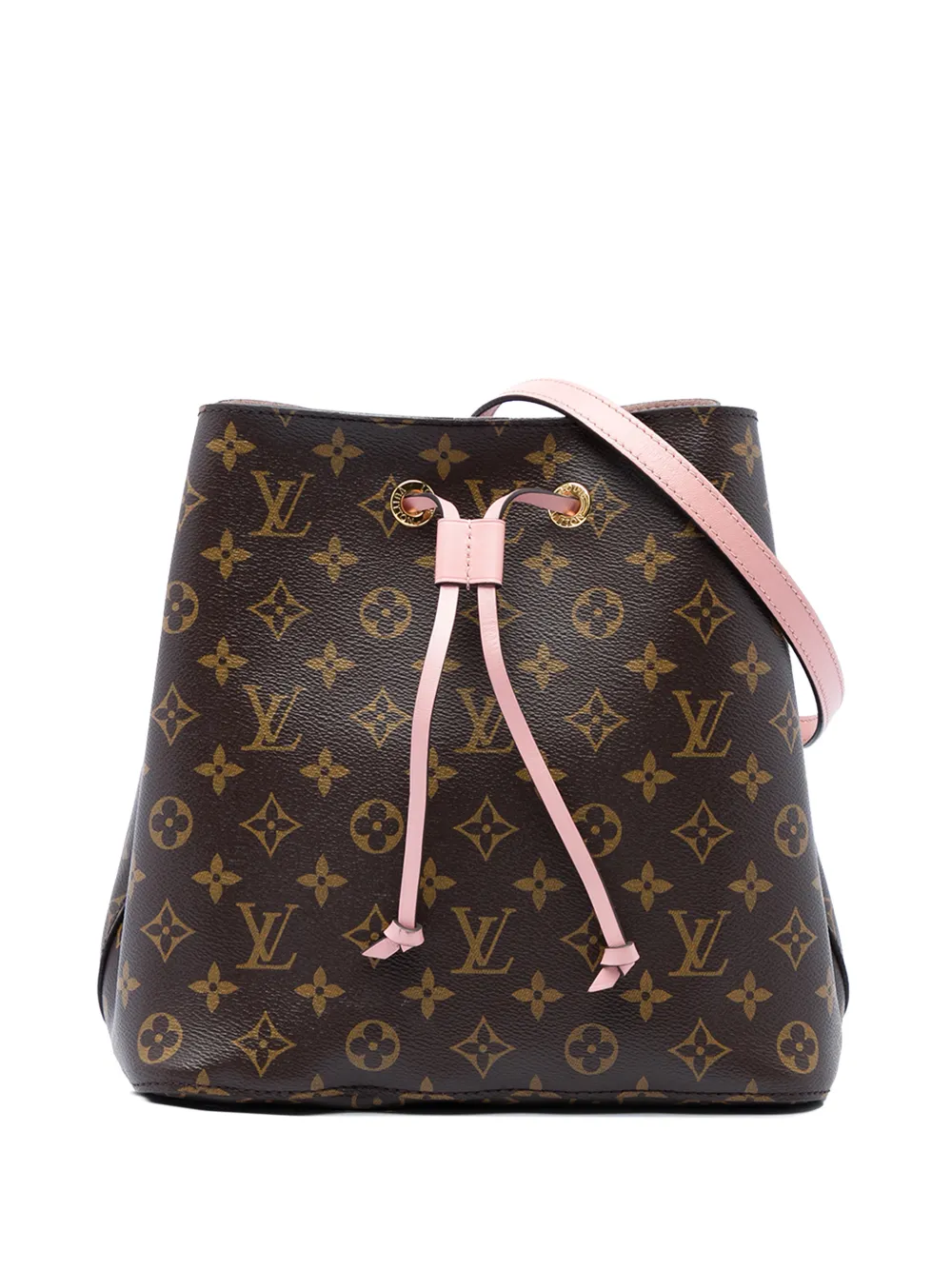 Louis Vuitton Pre-Owned 2018 Monogram Neonoe MM bucket bag - Brown