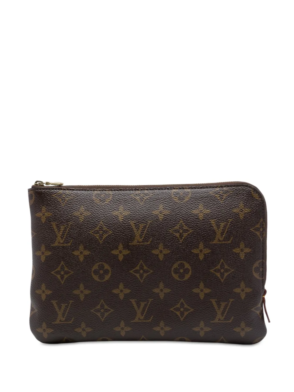 Louis Vuitton Pre-Owned 2019 Monogram Etui Voyageur PM clutch bag - Braun