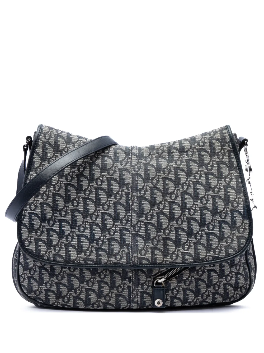 Christian Dior Pre-Owned sacoche Diorissimo Trotter (2004) - Bleu Christian Dior Pre-Owned sacoche Diorissimo Trotter (2004) - Bleu