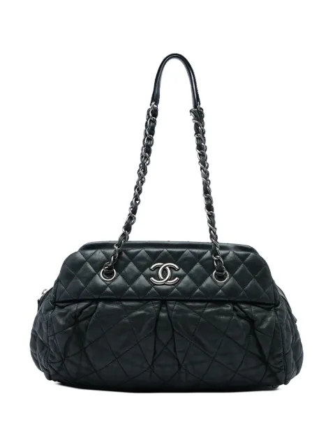 CHANEL Pre-Owned 2010-2011 Quilted Iridescent Calfskin Chic Quilt Bowling Bag shoulder bag