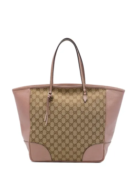 Gucci Pre-Owned 2016-2026 GG Canvas and Leather Bree tote bag
