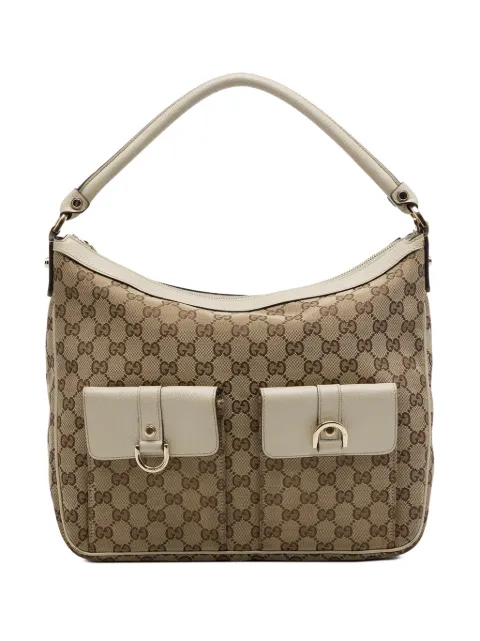 Gucci Pre-Owned 2000-2015 GG Canvas Abbey D Ring handbag