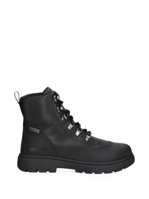 Moon Boot combat boots black nylon