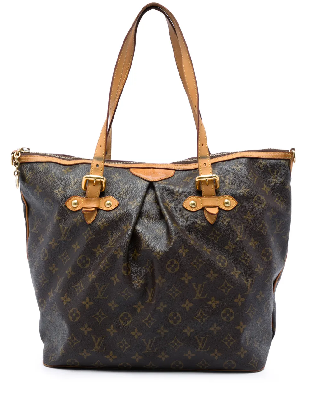 Louis Vuitton Pre-Owned 2009 Monogram Palermo GM satchel - Braun
