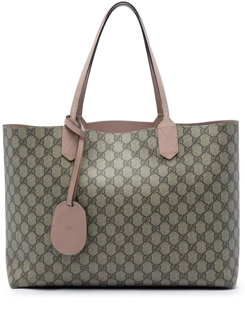 Gucci Pre-Owned bolso shopper GG Supreme Reversible mediano 2000-2015
