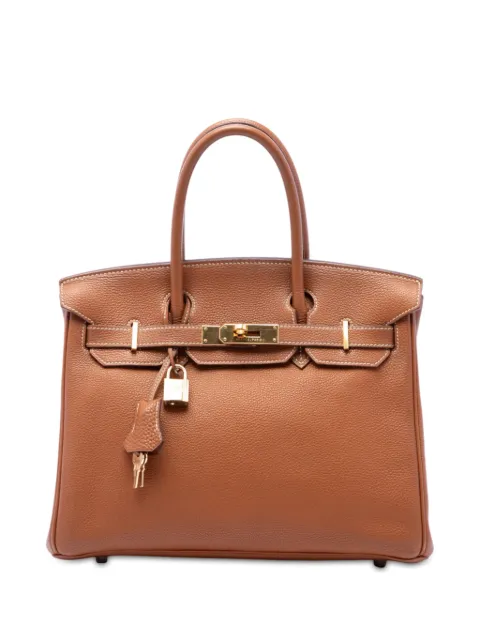 Hermès Pre-Owned sac à main Birkin Retourne 30 en cuir Togo (2004)