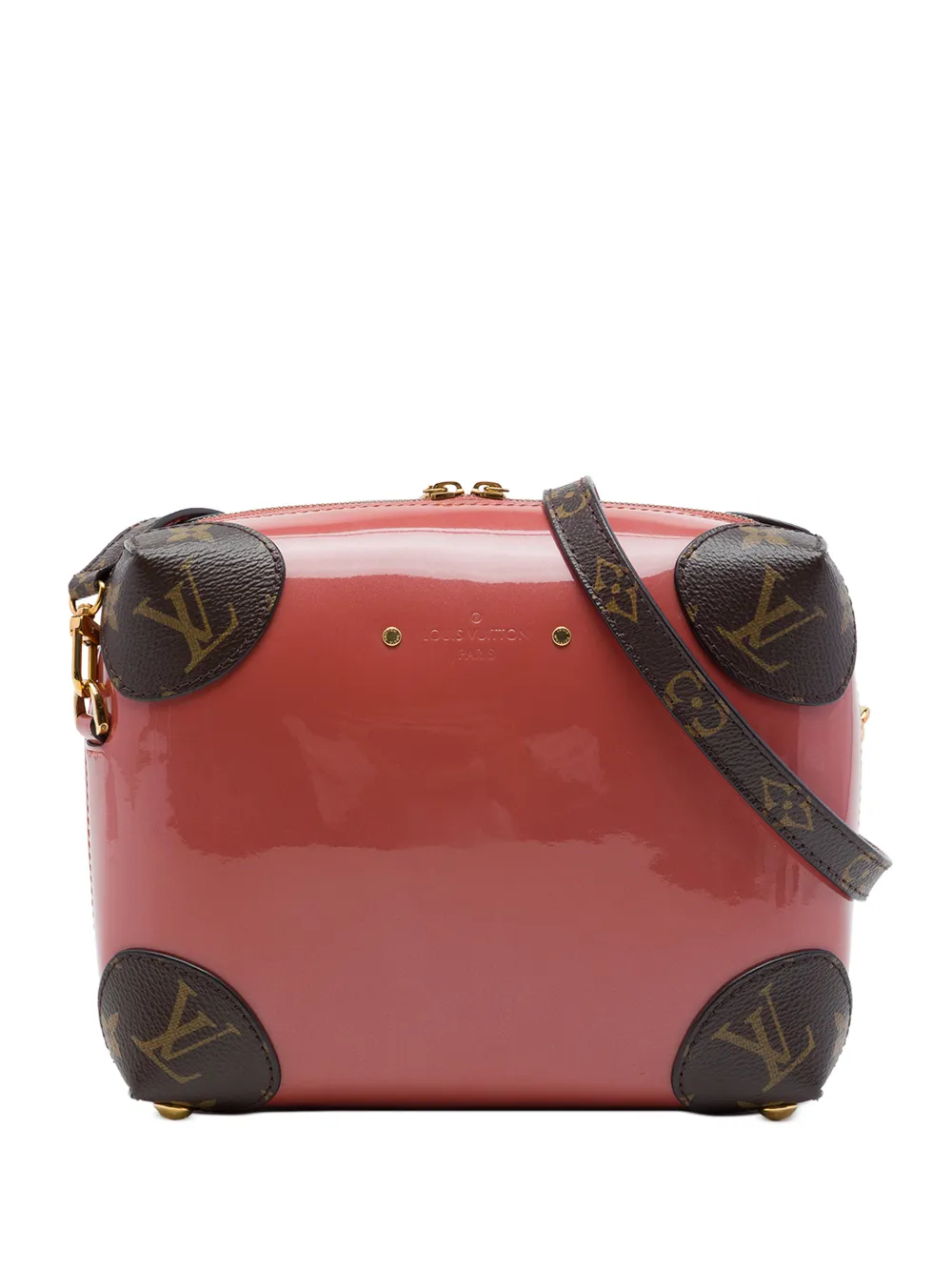Louis Vuitton Pre-Owned 2017 Vernis Miroir Venice crossbody bag - Pink