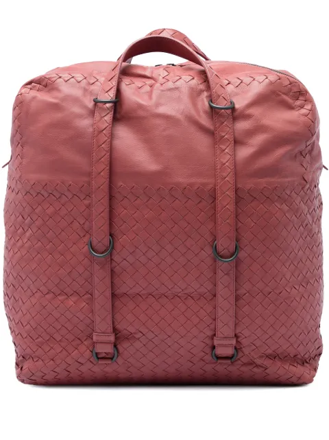 Bottega Veneta Pre-Owned sac à main à bords en cuir nappa Intrecciato (2012-2026)