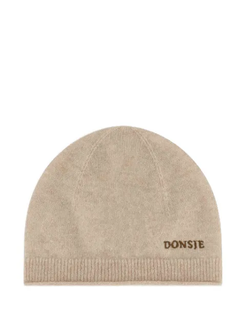 Donsje Marne logo-embroidered beanie hat