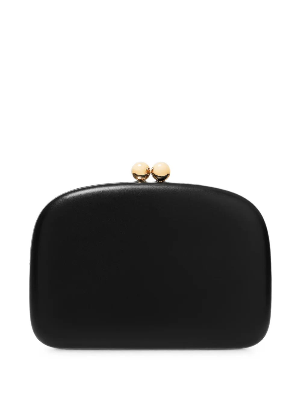 Carolina Herrera Vega Leather Mini Bag in Black, view 3