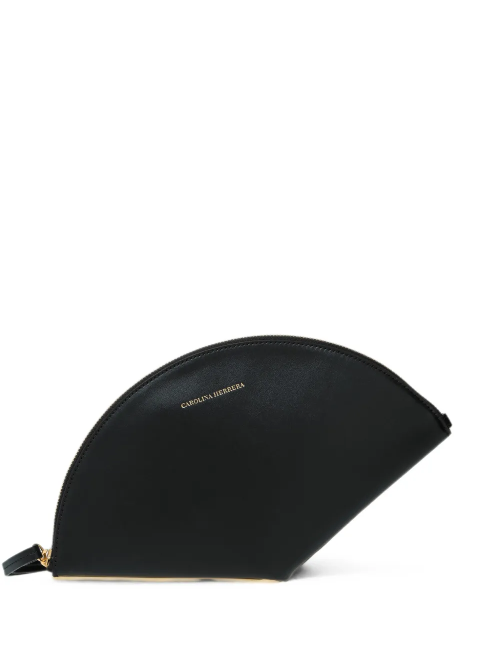 Carolina Herrera Consuelo leather clutch - Nero