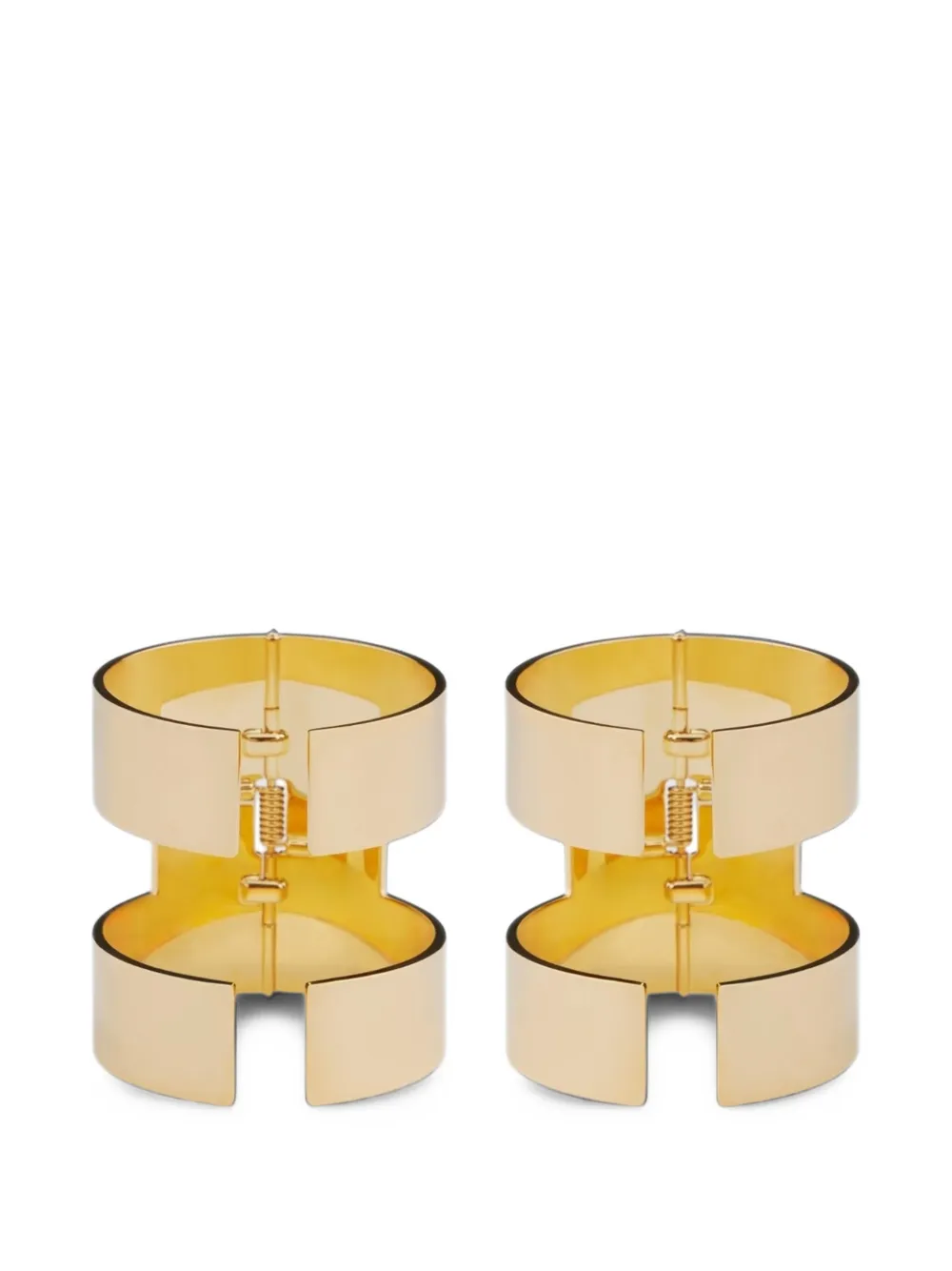 Elisabetta Franchi pair of logo bracelets