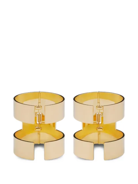 Elisabetta Franchi pair of logo bracelets