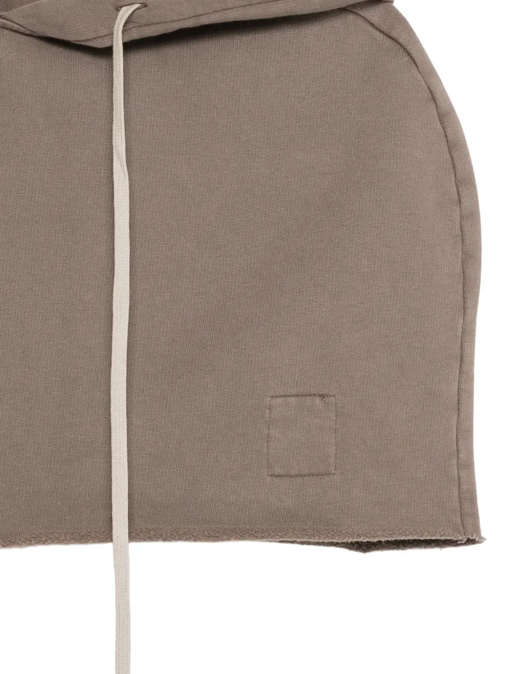 Rick Owens DRKSHDW Hood cape Beige