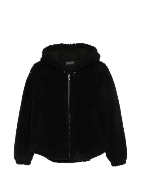 Emporio Armani zip-up hooded jacket
