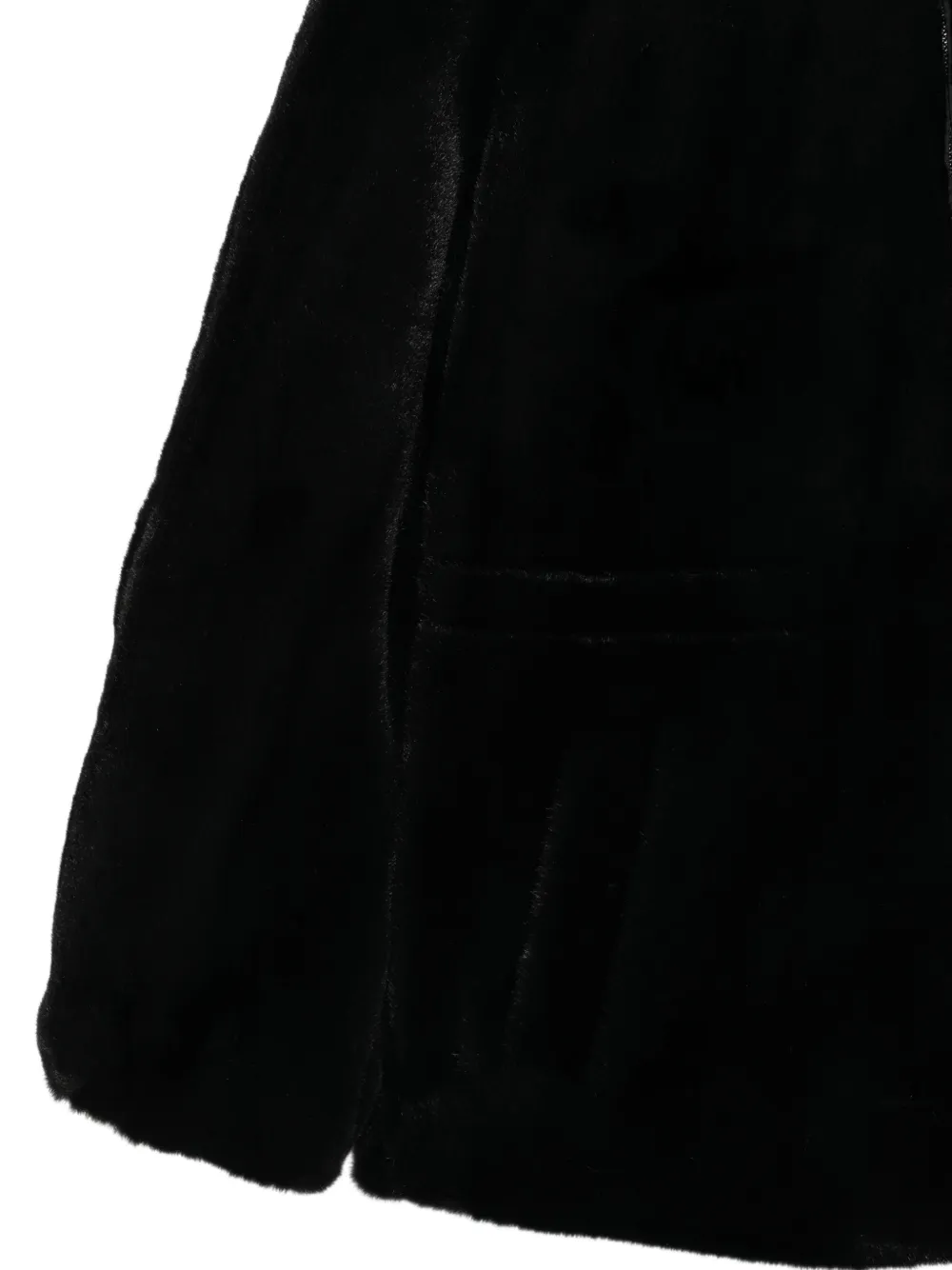 Emporio Armani Jas met capuchon Zwart