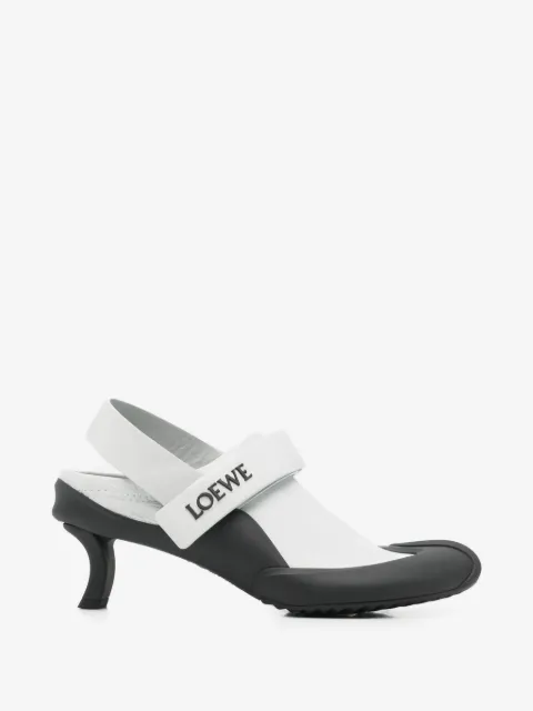 logo touch-strap pumps
