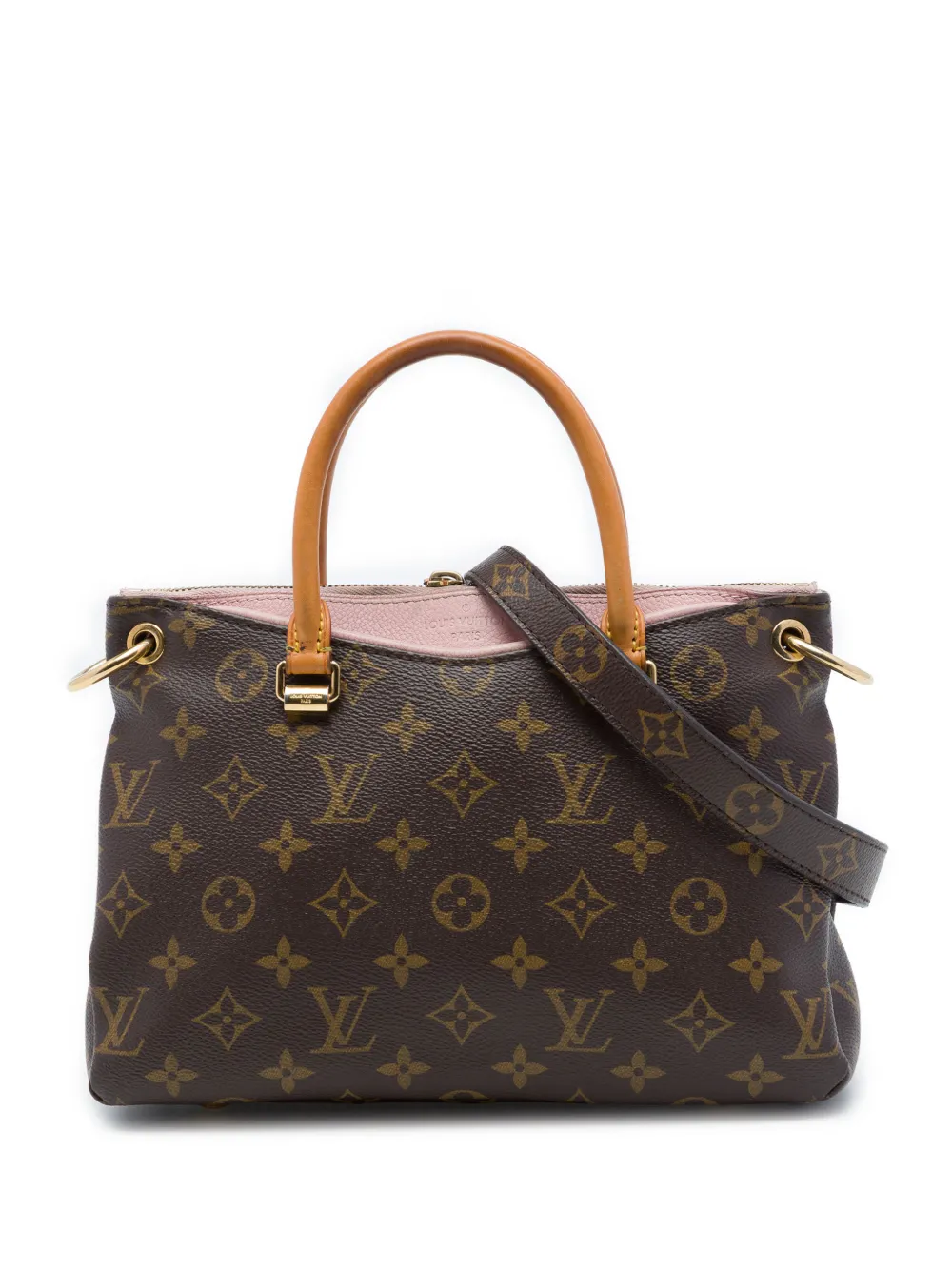 Louis Vuitton Pre-Owned 2015 Monogram Pallas BB satchel - Rosa