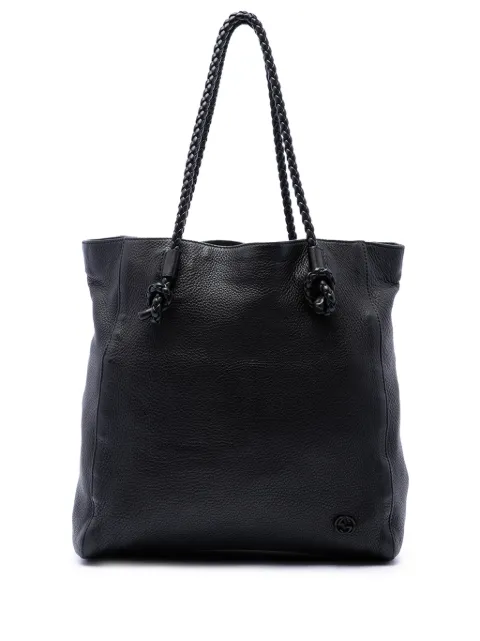 Gucci Pre-Owned 2016-2026 Calfskin Braided Handle tote bag