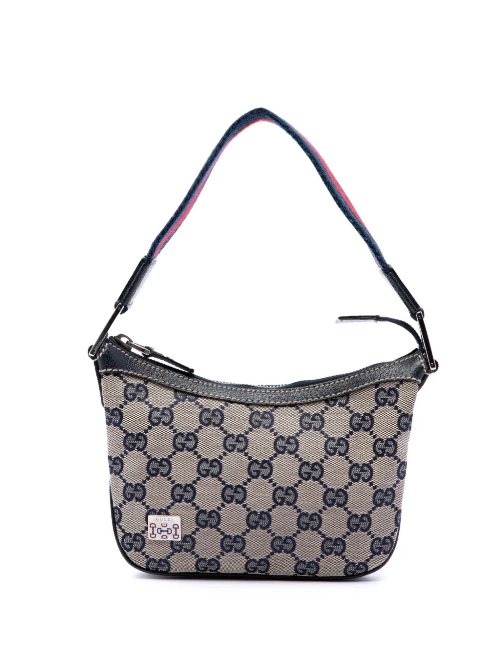 Gucci Pre-Owned 2000-2015 Mini GG Canvas Web Pop handbag - Toni neutri