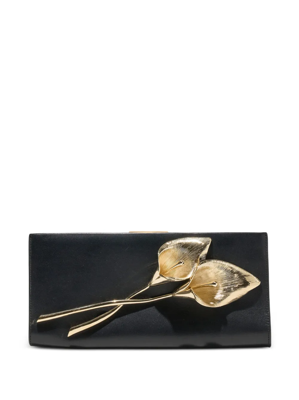 Carolina Herrera Clutch Pats Calla Lily - Nero