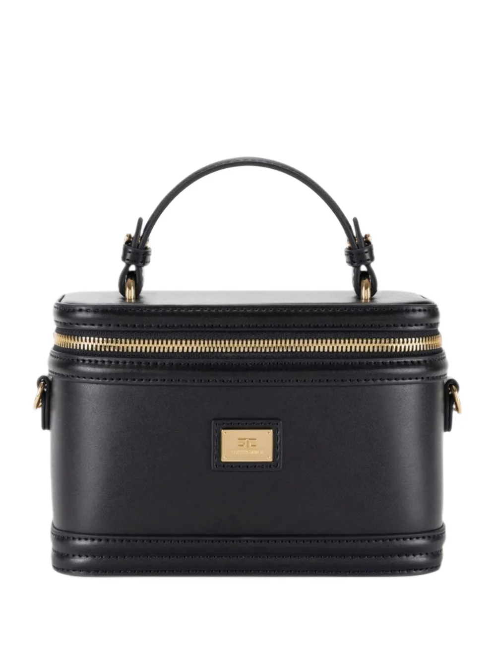 Elisabetta Franchi travel make-up bag - Black