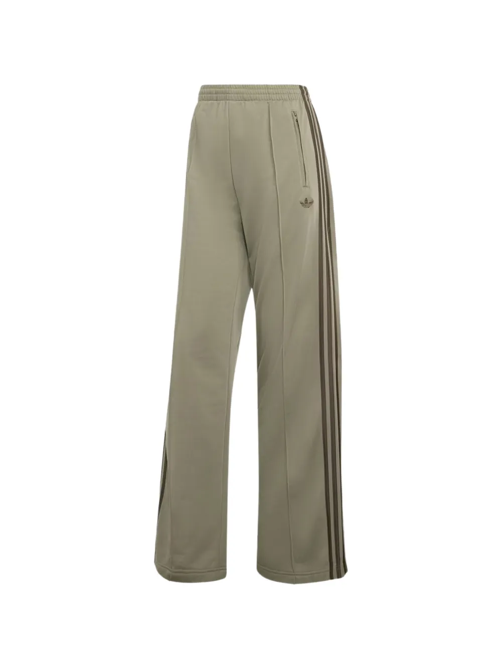adidas Firebird side-stripe track pants - Grün