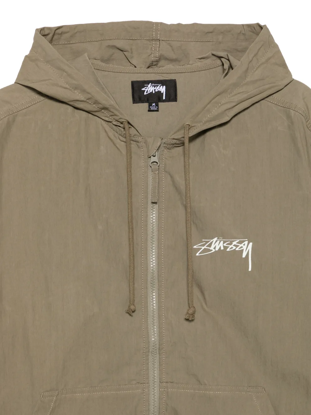 Stüssy Jack met logoprint Groen