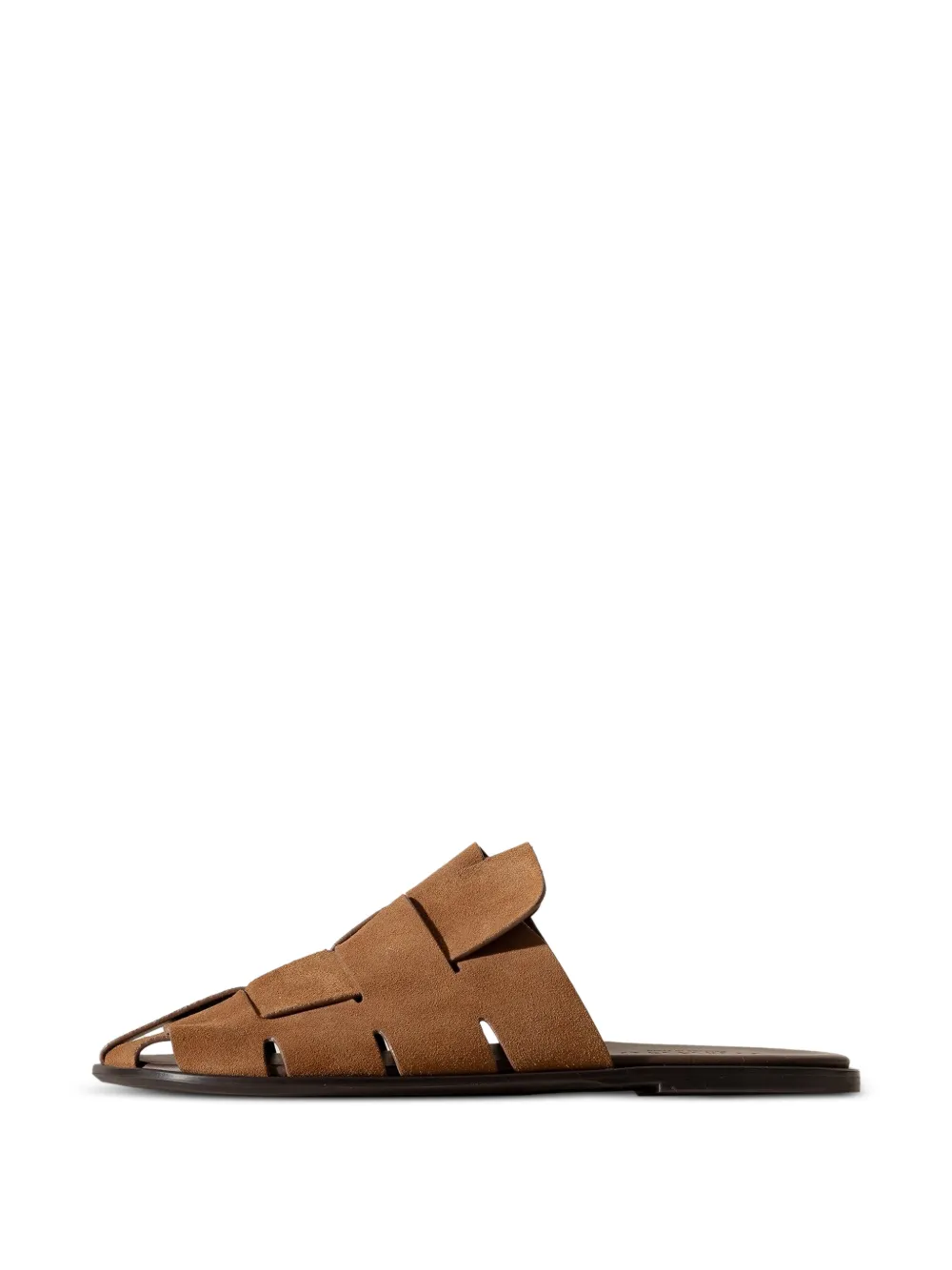 Hereu Mules in pelle scamosciata - Marrone