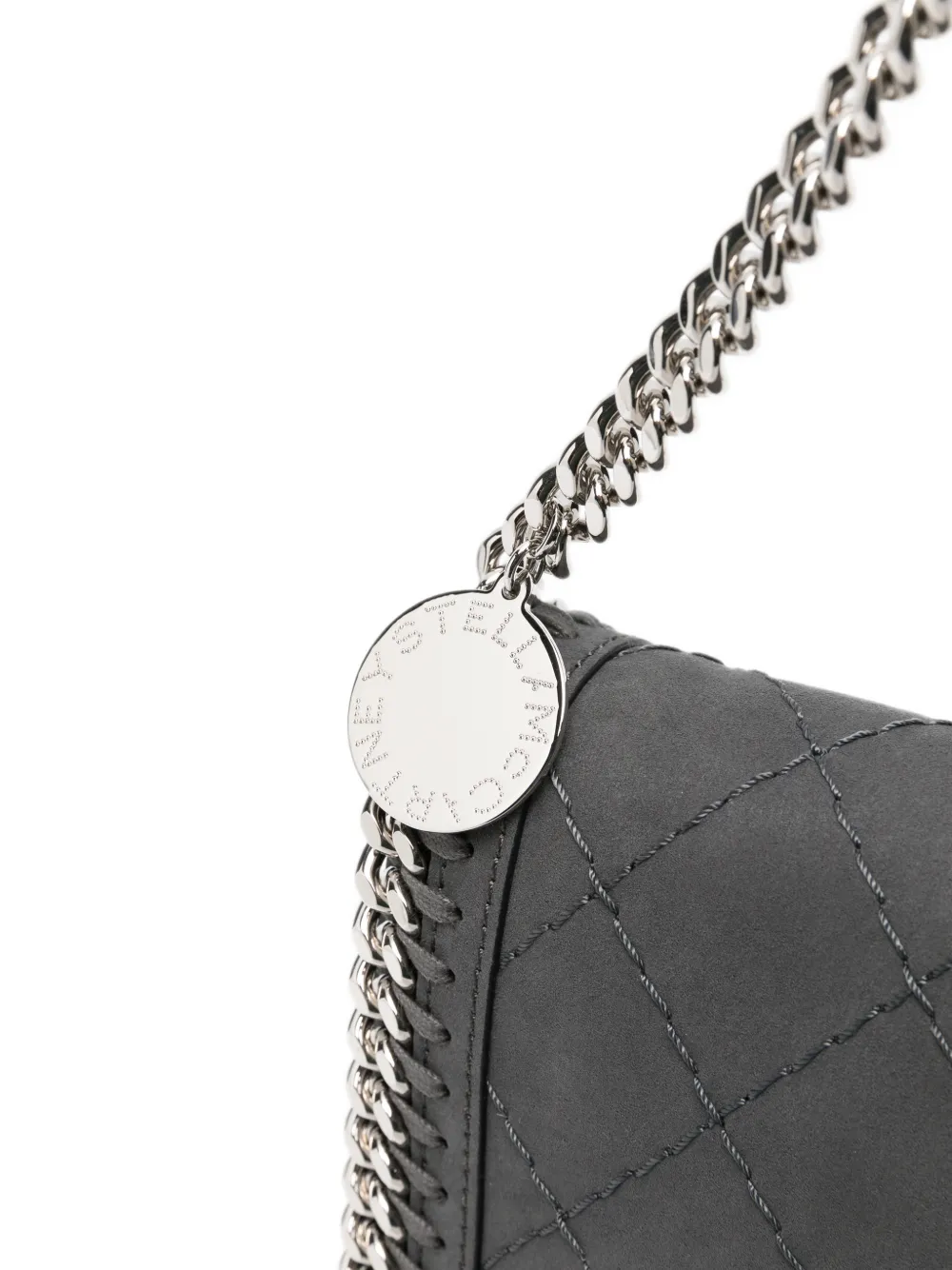 Stella McCartney Falabella gewatteerde schoudertas Grijs