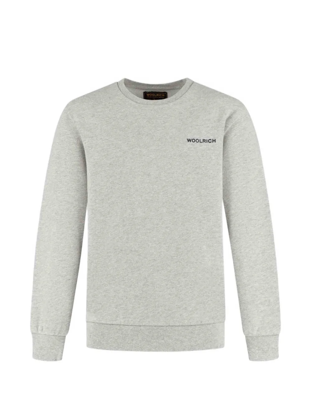 Woolrich Kids logo-print cotton sweatshirt - Gris Woolrich Kids logo-print cotton sweatshirt - Gris