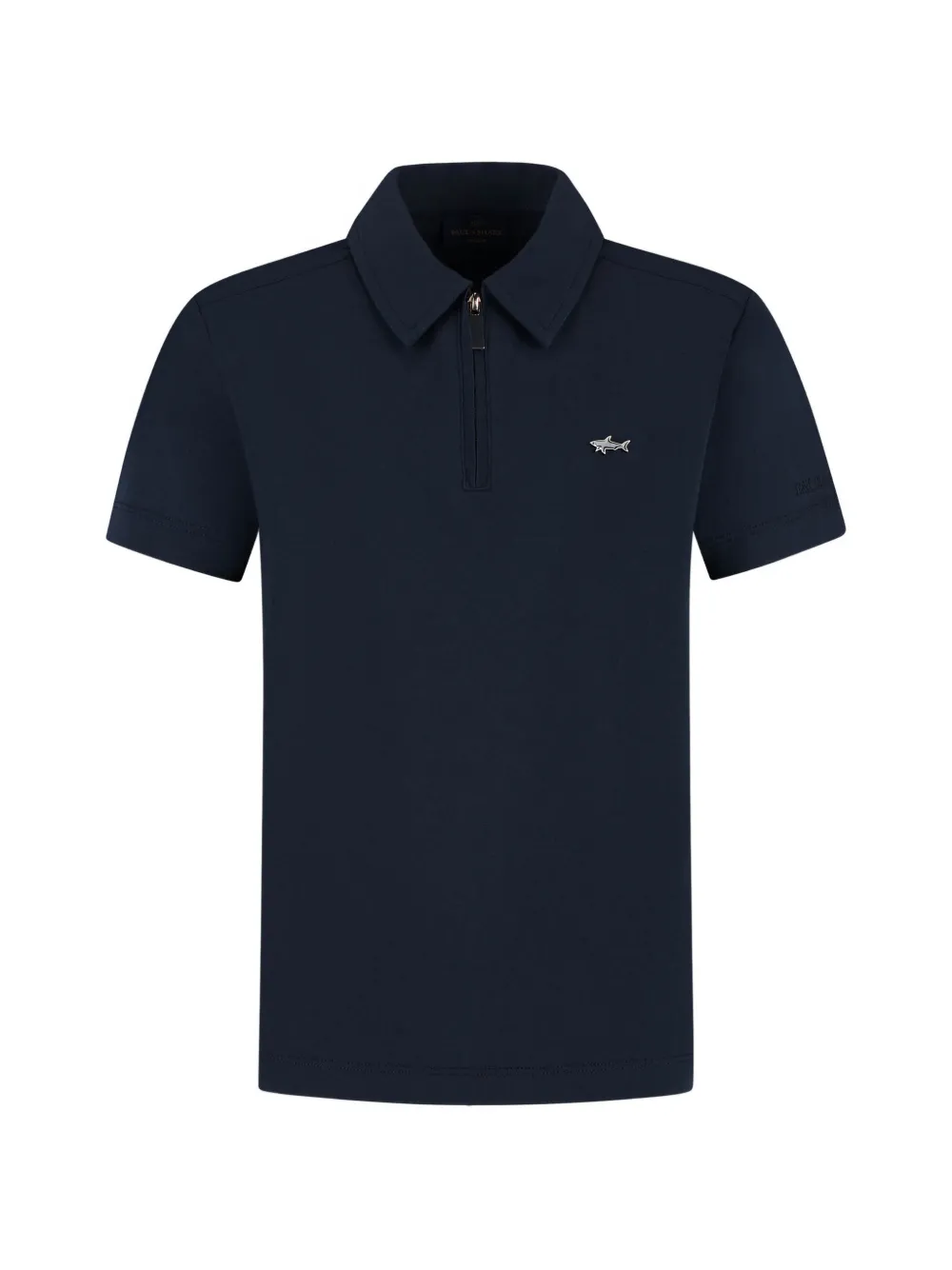 Paul & Shark Junior quarter-zip polo shirt - Blu