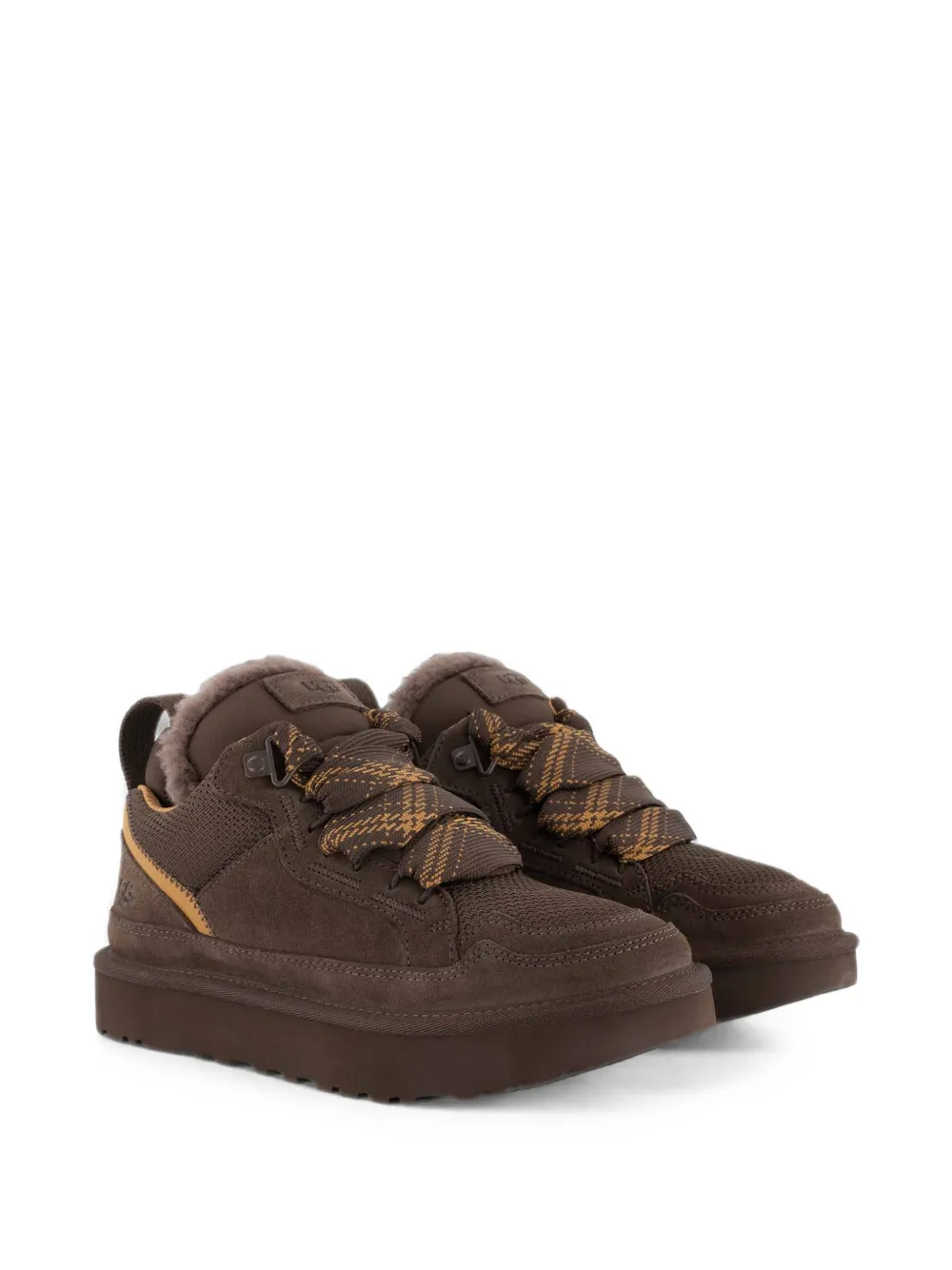 UGG shearling-lined suede sneakers