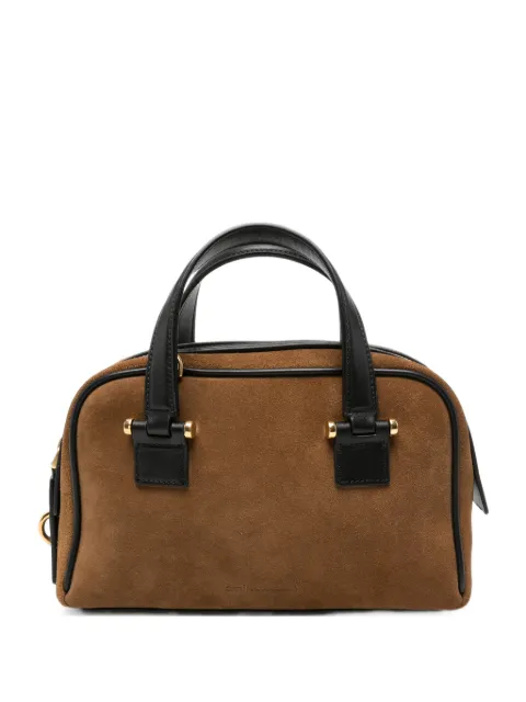 AMI Paris suede leather tote bag