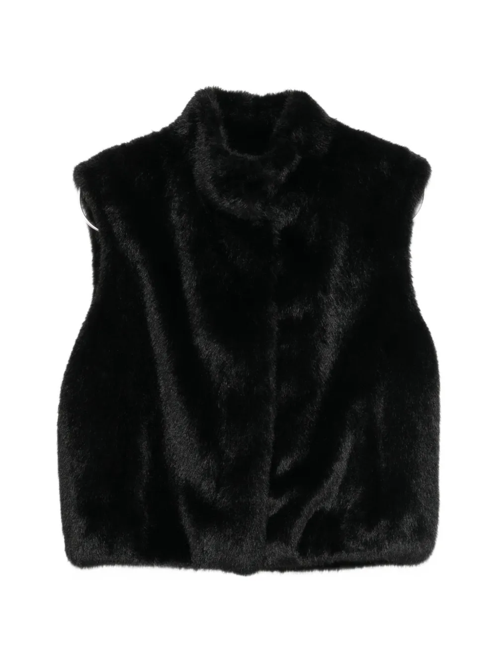 Herno faux-fur panelled jacket Zwart